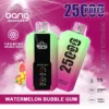 Bang 25000 | High-Capacity Disposable Vape | 25K Puffs | Mesh Coil Smoothness | Adjustable Draw Resistance