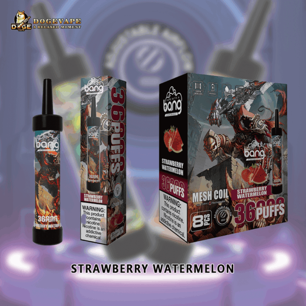 Buy Bang 36000 Disposable Vape – 36000 Puffs, 40mL E-liquid, 650mAh Battery, Mesh Coil Vapor System