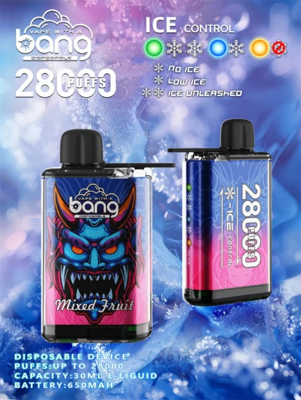 Bang Leader 45000 is a cutting-edge disposable vape that blends high performance with sleek design and flavorful innovation. With an impressive up to 45000 puffs, this powerhouse is crafted for vapers who demand longevity, flavor variety, and tech-savvy convenience in one device.