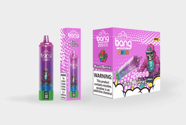 Bang Tornado 20000 Disposable Vape | 20000 Puffs | 26mL E-liquid | Mesh Coil | LED Screen | Type-C Rechargeable