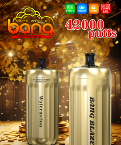 Bang Gold 42000 Disposable Vape | 12 Flavors | Up to 42000 Puffs | 0–5% Nicotine