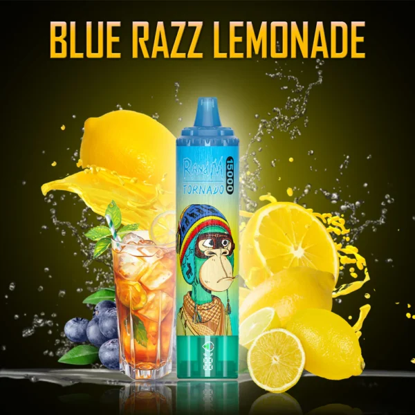 Shop RandM Tornado 15K Disposable – 25mL E-liquid | 15,000 Puffs Vape | 2%/5% Salt Nicotine | Mesh Coil Vape | Type-C Fast Charge | 850mAh Battery | Giant Clouds | Digital Screen Vape | Premium Flavors