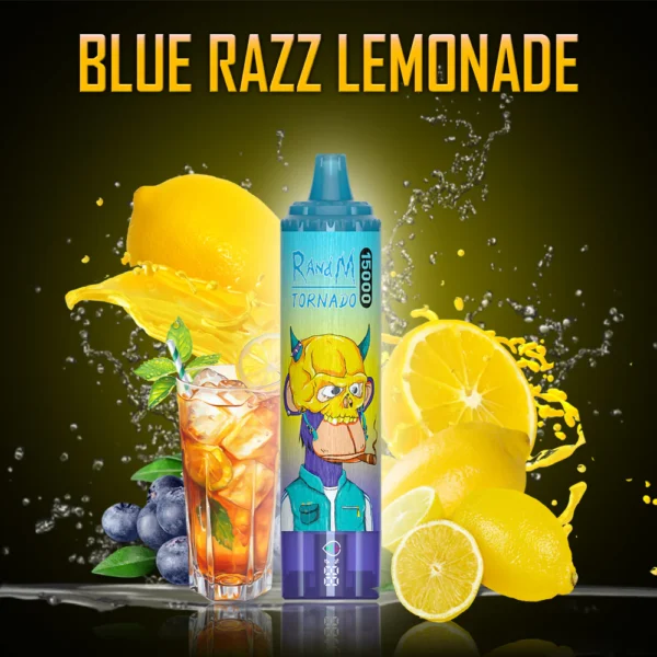 Shop RandM Tornado 15K Disposable – 25mL E-liquid | 15,000 Puffs Vape | 2%/5% Salt Nicotine | Mesh Coil Vape | Type-C Fast Charge | 850mAh Battery | Giant Clouds | Digital Screen Vape | Premium Flavors