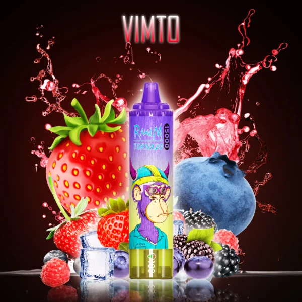 Shop RandM Tornado 15K Disposable – 25mL E-liquid | 15,000 Puffs Vape | 2%/5% Salt Nicotine | Mesh Coil Vape | Type-C Fast Charge | 850mAh Battery | Giant Clouds | Digital Screen Vape | Premium Flavors