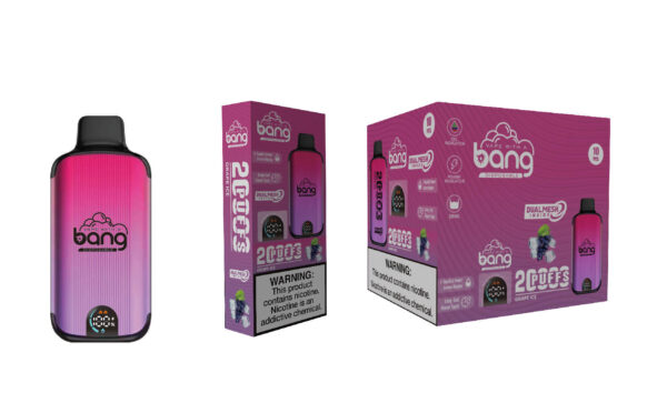 Bang 20000 | Long-Lasting Disposable Vape | 20K Puffs | 650mAh Battery | Rich Fruit Flavor Collection
