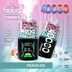 Bang Tornado 40000 | High-Capacity Disposable Vape | 40000 Puffs | 40mL Juice | Long Battery Life