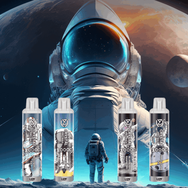 Shop UZY Crystal Pro Max 10k – 10,000 Puff Vape | 16ml E-liquid | 650mAh Rechargeable Battery | Type-C Fast Charging | RGB Light Vape | Mesh Coil 1.0Ω | 0–5% Salt Nicotine | Disposable Vape Pen