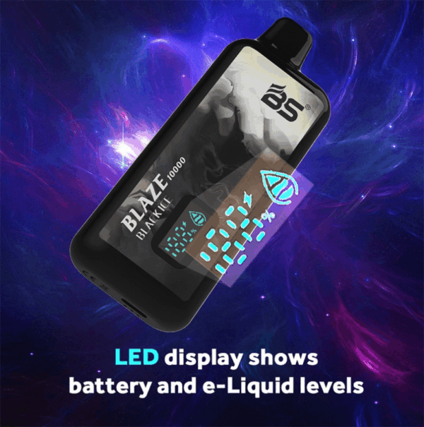 BS BLAZE 10000 | Breze Stiik Disposable Vape | 18ml E-liquid | 10000 Puffs | Mesh Coil 1.2Ω | 650mAh Battery | Type-C Charging | 2% 5% Nicotine