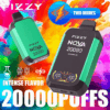 Buy fizzy Nova 20000 Vape – 28mL | 20,000 Puffs | Mesh Coil | Type-C Fast Charging | 2% 5% Nicotine Salt | Sleek Design | 24 Flavor Options