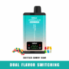 WGA 20000 Dual Flavor Vape | Crystal Pro Max Extra | 2-in-1 Switchable Taste | 650mAh Battery | 20K Puffs | Type-C Fast Charge | LED Screen | Mesh Coil | Disposable Vape | MTL Hit