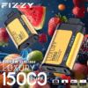 fizzy Luxury 15000 Disposable Vape | 15K Puffs | 22mL E-liquid | Mesh Coil | 2%/5% Nicotine | 650mAh Type-C Recharge | 12 Flavors