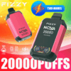 Buy fizzy Nova 20000 Vape – 28mL | 20,000 Puffs | Mesh Coil | Type-C Fast Charging | 2% 5% Nicotine Salt | Sleek Design | 24 Flavor Options