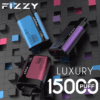 fizzy Luxury 15000 Disposable Vape | 15K Puffs | 22mL E-liquid | Mesh Coil | 2%/5% Nicotine | 650mAh Type-C Recharge | 12 Flavors