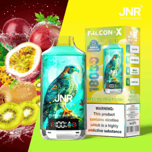 Buy JNR FALCON X 18000 Vape | 18K Puffs | 2% Nicotine | 950mAh Battery | 24ml E-Liquid | Dual Mesh Coil | Digital Display | Adjustable Airflow