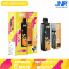 Buy JNR Power Mate 30000 Vape | 30K Puffs | 2% Nicotine | Built-in 5000mAh Power Bank | 19ml Capacity | Dual Mesh Coil | Smart Display | Type-C Charging