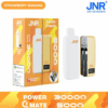 Buy JNR Power Mate 30000 Vape | 30K Puffs | 2% Nicotine | Built-in 5000mAh Power Bank | 19ml Capacity | Dual Mesh Coil | Smart Display | Type-C Charging