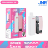 Buy JNR Power Mate 30000 Vape | 30K Puffs | 2% Nicotine | Built-in 5000mAh Power Bank | 19ml Capacity | Dual Mesh Coil | Smart Display | Type-C Charging
