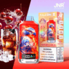 Buy JNR FALCON X 18000 Vape | 18K Puffs | 2% Nicotine | 950mAh Battery | 24ml E-Liquid | Dual Mesh Coil | Digital Display | Adjustable Airflow