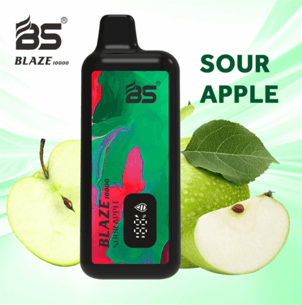 BS BLAZE 10000 | Breze Stiik Disposable Vape | 18ml E-liquid | 10000 Puffs | Mesh Coil 1.2Ω | 650mAh Battery | Type-C Charging | 2% 5% Nicotine