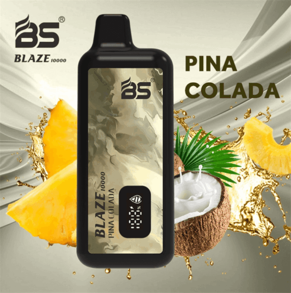 BS BLAZE 10000 | Breze Stiik Disposable Vape | 18ml E-liquid | 10000 Puffs | Mesh Coil 1.2Ω | 650mAh Battery | Type-C Charging | 2% 5% Nicotine