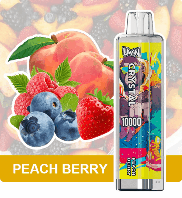 Shop Uwin Crystal 10000 Vape – 10K Puffs | 18ml E-liquid | Rechargeable 650mAh | Mesh Coil | RGB Lights | Type-C Port | 0-5% Nicotine