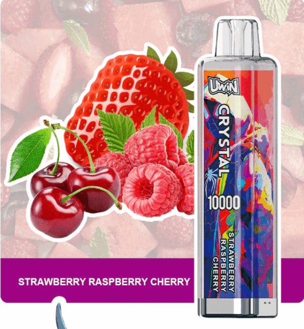 Shop Uwin Crystal 10000 Vape – 10K Puffs | 18ml E-liquid | Rechargeable 650mAh | Mesh Coil | RGB Lights | Type-C Port | 0-5% Nicotine