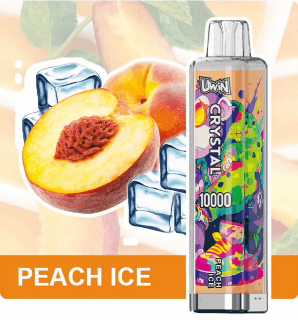Shop Uwin Crystal 10000 Vape – 10K Puffs | 18ml E-liquid | Rechargeable 650mAh | Mesh Coil | RGB Lights | Type-C Port | 0-5% Nicotine