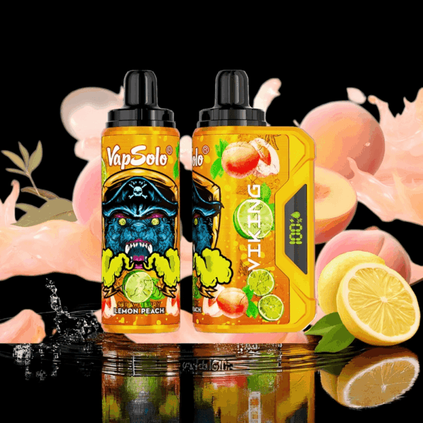 Buy VapSolo Viking 12000 Vape | 12K Puffs | Pre-filled 22mL Tank | 2%-5% Nicotine Options | 650mAh Battery | Adjustable Airflow | Mesh Coil | Type-C Fast Charging | Disposable Vape Pen