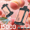fizzy Luxury 15000 Disposable Vape | 15K Puffs | 22mL E-liquid | Mesh Coil | 2%/5% Nicotine | 650mAh Type-C Recharge | 12 Flavors