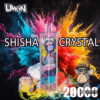 Buy Uwin Shisha Hookah Crystal 20000 Vape | Mesh Coil | 20,000 Puffs | Direct-to-Lung | Type-C Rechargeable | LED Indicator | 0-5% Nicotine
