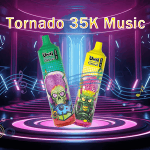 Shop Uwin Randm Tornado 35000 Puffs Vape | Music RGB Light | Mesh Coil | Type-C Charging | 600mAh Battery | 12 Flavors | Disposable E-Cigarette