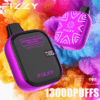 Buy fizzy Boom 13000 Vape – 21mL | 13,000 Puffs | Mesh Coil | Compact Size | Metal Paint Finish | LCD Display | 2% 5% Nicotine Strength