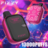 Buy fizzy Boom 13000 Vape – 21mL | 13,000 Puffs | Mesh Coil | Compact Size | Metal Paint Finish | LCD Display | 2% 5% Nicotine Strength