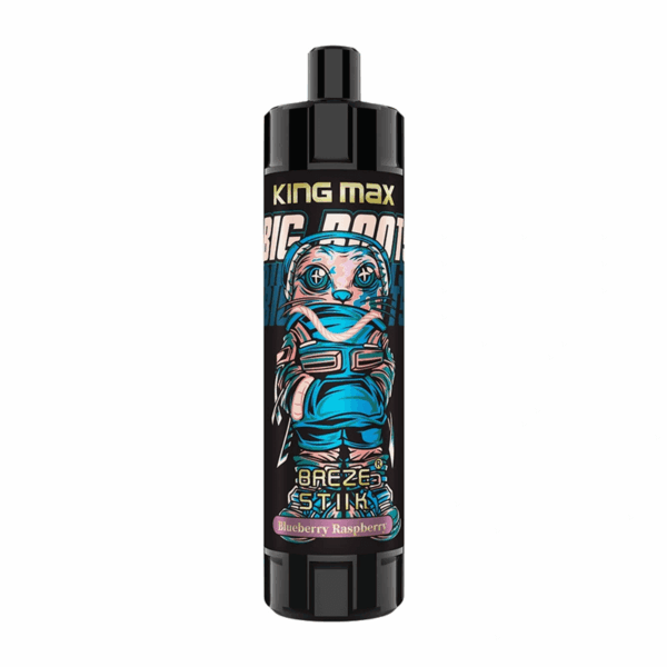 Breze Stiik BS KingMax 10000 Puffs Vape | Mesh Coil | Type-C Rechargeable | 20ml | 850mAh Battery | Adjustable Airflow | 0%/1%/2% Nicotine | Sub-Ohm DTL | Disposable Vape