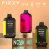 Buy fizzy Nova 20000 Vape – 28mL | 20,000 Puffs | Mesh Coil | Type-C Fast Charging | 2% 5% Nicotine Salt | Sleek Design | 24 Flavor Options
