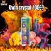 Shop Uwin Crystal 10000 Vape – 10K Puffs | 18ml E-liquid | Rechargeable 650mAh | Mesh Coil | RGB Lights | Type-C Port | 0-5% Nicotine