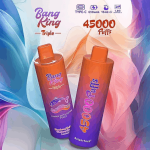 Buy Bang King Triple 45000 Vape | 45K Puffs | 15mL × 3 Pods | 0%-5% Nicotine | Triple Flavor System | 650mAh Battery | Long-lasting Disposable | 10 Unique Flavor Blends | Type-C Charging