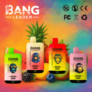 Buy Bang Leader 45k Vape | 45K Puffs | Pre-filled 60mL Dual Tank | 0%-5% Nicotine Options | 650mAh Battery | Disposable Vape Pen | 12 Flavor Selections | Type-C Fast Charging | Dual Taste Technology