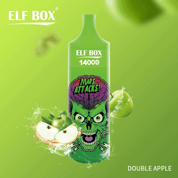 Shop Elf Box 14000 – 14,000 Puff Disposable Vape | 25mL Salt Nicotine | 0%-5% Nic Strength | 1.0Ω Mesh Coil | RGB Light Vape | 600mAh Battery | Type-C Charging | With Lanyard | 10 Flavors
