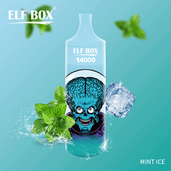 Shop Elf Box 14000 – 14,000 Puff Disposable Vape | 25mL Salt Nicotine | 0%-5% Nic Strength | 1.0Ω Mesh Coil | RGB Light Vape | 600mAh Battery | Type-C Charging | With Lanyard | 10 Flavors