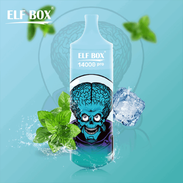 Shop ELF BOX RGB14000 Pro Vape – 14,000 Puff Disposable | LED Display | RGB Glow | 25mL Salt Nicotine | 0%-5% Strength | Mesh Coil 1.0Ω | 18250 600mAh Battery | Type-C Port | 12 Flavors