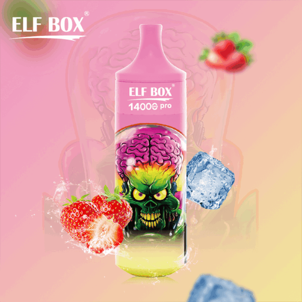 Shop ELF BOX RGB14000 Pro Vape – 14,000 Puff Disposable | LED Display | RGB Glow | 25mL Salt Nicotine | 0%-5% Strength | Mesh Coil 1.0Ω | 18250 600mAh Battery | Type-C Port | 12 Flavors
