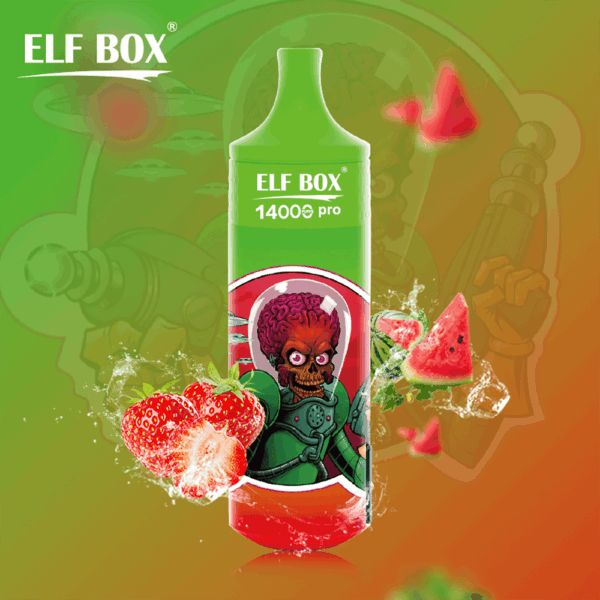 Shop ELF BOX RGB14000 Pro Vape – 14,000 Puff Disposable | LED Display | RGB Glow | 25mL Salt Nicotine | 0%-5% Strength | Mesh Coil 1.0Ω | 18250 600mAh Battery | Type-C Port | 12 Flavors
