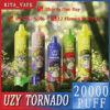 Shop UZY Tornado 20000 Vape – 23mL Pod | 20,000 Puffs | 0%-5% Nicotine Salt | 850mAh Rechargeable Battery | Type-C Fast Charging | Mesh Coil Disposable | 12 Flavor Options | Sleek Long-Lasting Vape