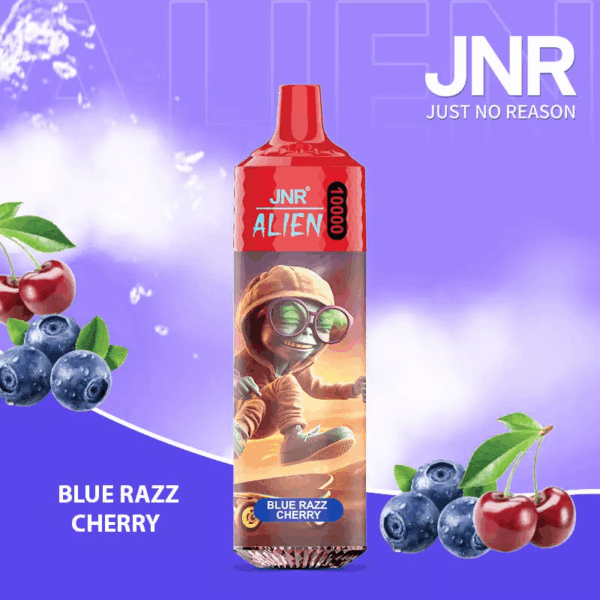 JNR Alien 10000 Disposable Vape | 10,000 Puffs | 2% / 5% Nicotine | 20ml E-Liquid | 850mAh Rechargeable | Adjustable Airflow | RGB Lighting | Mesh Coil Technology