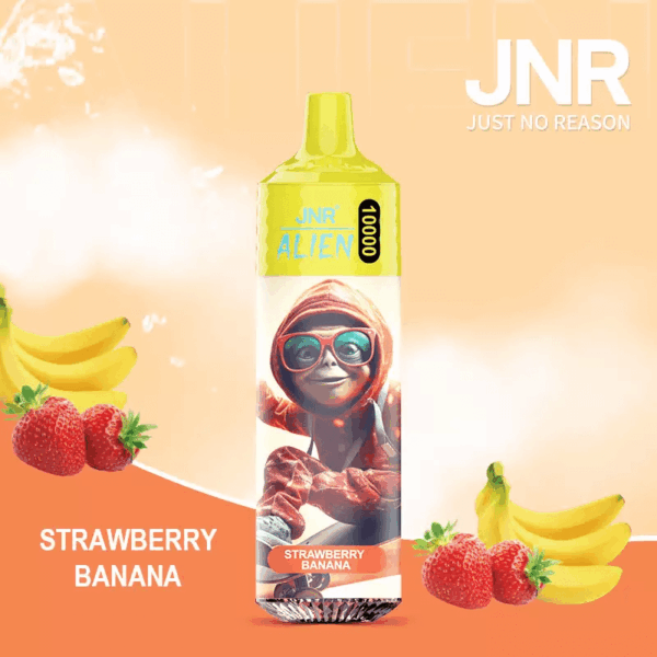 JNR Alien 10000 Disposable Vape | 10,000 Puffs | 2% / 5% Nicotine | 20ml E-Liquid | 850mAh Rechargeable | Adjustable Airflow | RGB Lighting | Mesh Coil Technology