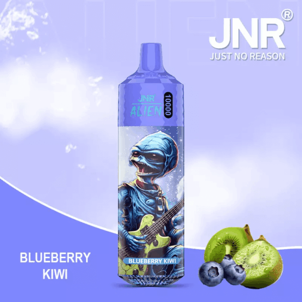 JNR Alien 10000 Disposable Vape | 10,000 Puffs | 2% / 5% Nicotine | 20ml E-Liquid | 850mAh Rechargeable | Adjustable Airflow | RGB Lighting | Mesh Coil Technology