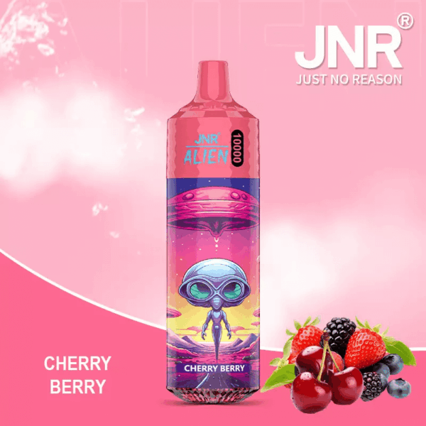 JNR Alien 10000 Disposable Vape | 10,000 Puffs | 2% / 5% Nicotine | 20ml E-Liquid | 850mAh Rechargeable | Adjustable Airflow | RGB Lighting | Mesh Coil Technology