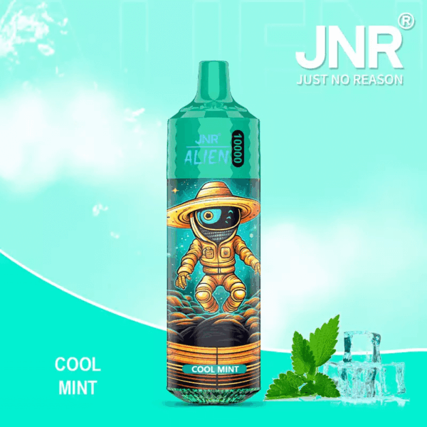 JNR Alien 10000 Disposable Vape | 10,000 Puffs | 2% / 5% Nicotine | 20ml E-Liquid | 850mAh Rechargeable | Adjustable Airflow | RGB Lighting | Mesh Coil Technology
