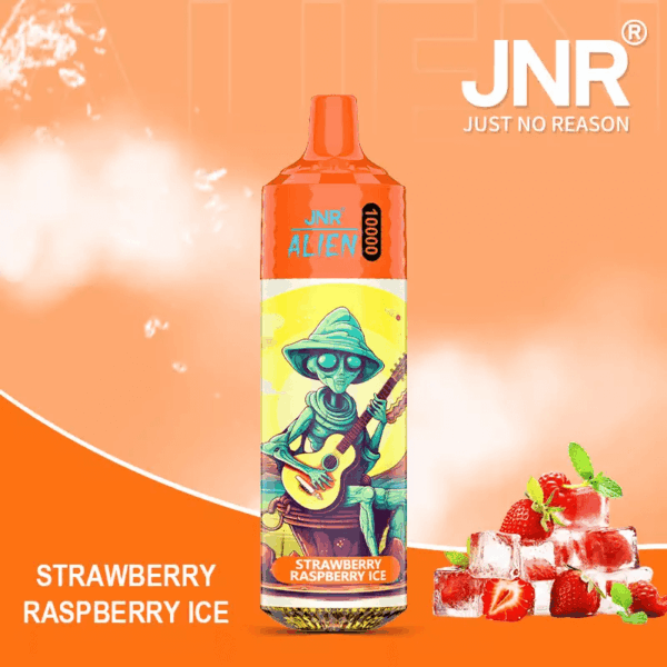 JNR Alien 10000 Disposable Vape | 10,000 Puffs | 2% / 5% Nicotine | 20ml E-Liquid | 850mAh Rechargeable | Adjustable Airflow | RGB Lighting | Mesh Coil Technology
